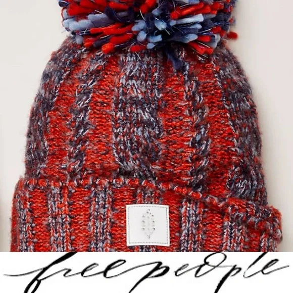 Gorgeous, Free People Pom Party Reflective Beanie❤️ - Picture 2 of 8